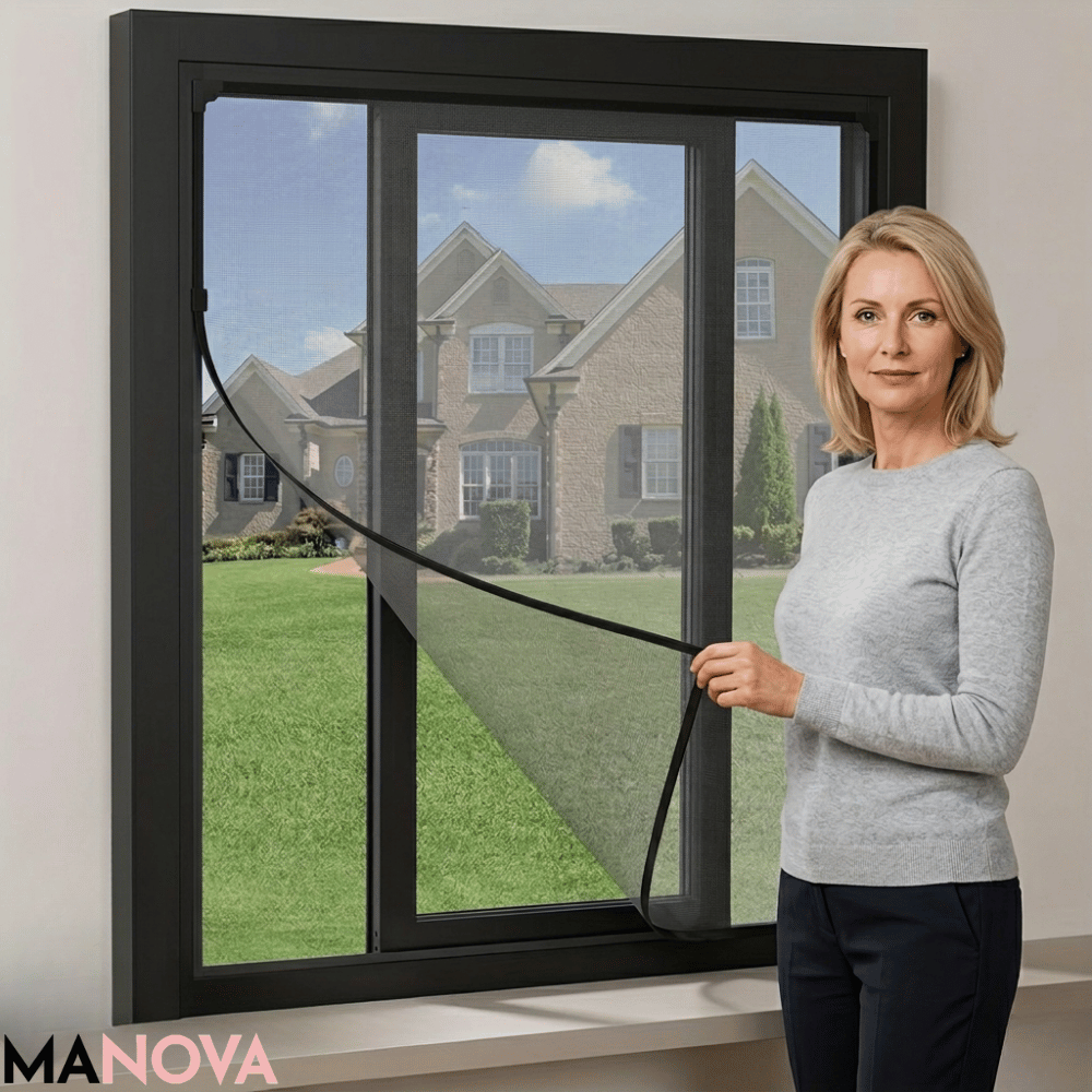 BreezeGuard — Magnetisch Vliegenraam | 50% KORTING