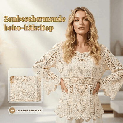 Luna — Luchtige Gehaakte Strandomslagdoek | 50% KORTING