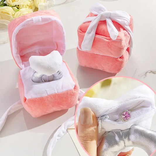 Pluche Verrassing Ringdoos