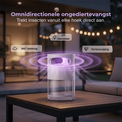 MugGuard — Stille Insectenvanger | 50% KORTING