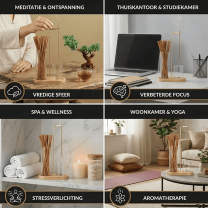 SereniSphere — Luxe Wierookhouder | 50% KORTING