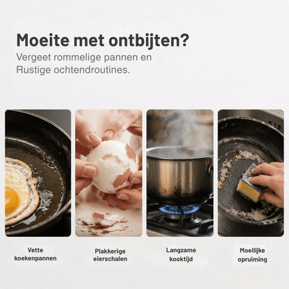 EggMaster — Magnetron Dubbele Eierstomer | 1+1 GRATIS