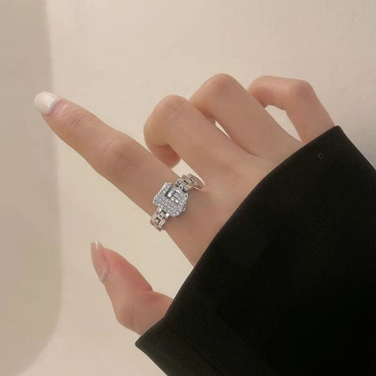 Ketting riem gesp-ring