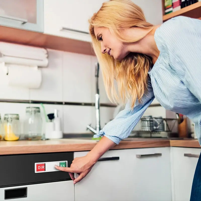 Vaatwasser Magneet Schoon Vuil Teken