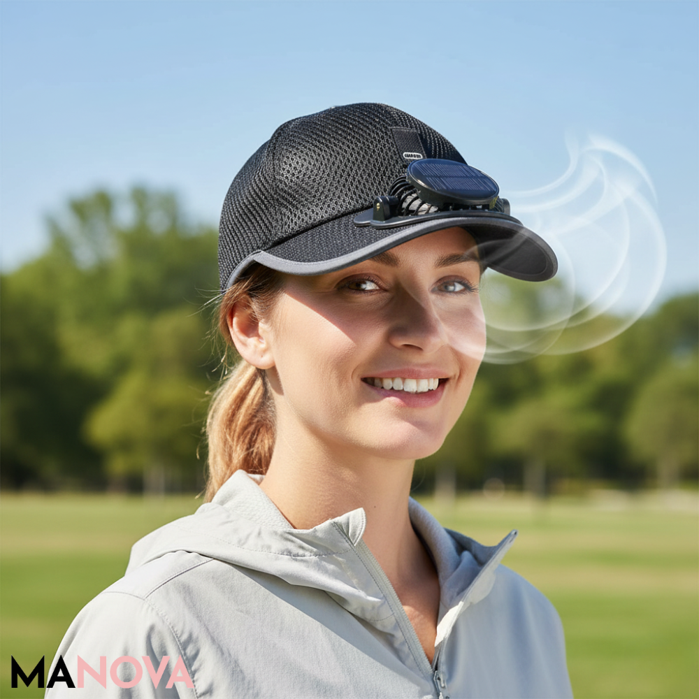 SunGuard - ademende baseballpet met zonneklep | 50% KORTING