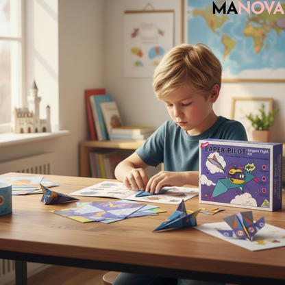SkyCraft – Creatieve Papieren Vliegtuigset | 50% KORTING
