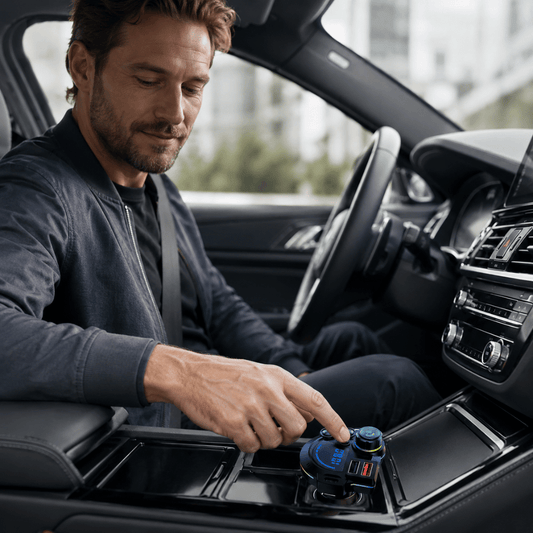 SpectraRide — Draadloze Auto FM Zender | 50% KORTING