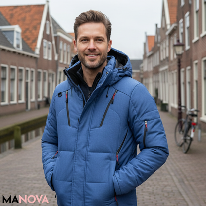 Randall - Winterparka voor heren | 50% KORTING