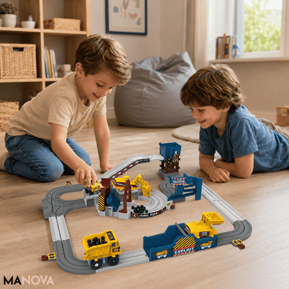 TrackMaster Quest — Gemotoriseerd Treinavontuur | 50% KORTING