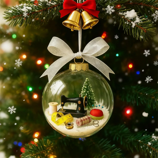 SewMagic – Kerstornament met Mini Naaimachine | 1+1 GRATIS