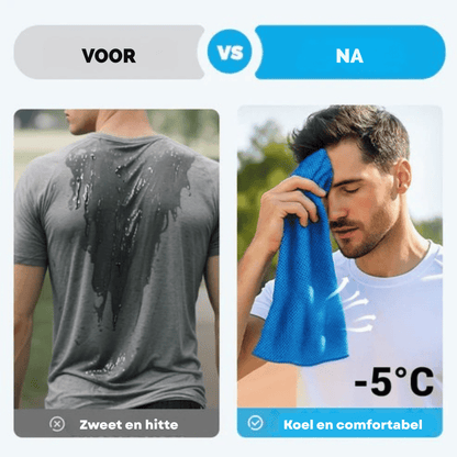 CoolSnap — Direct Verkoelende Handdoek | 1+2 GRATIS