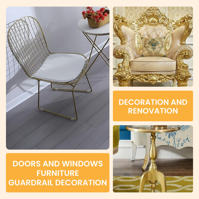 GoldLuxe — Metallic Leaf Verf met GRATIS kwast | 50% KORTING
