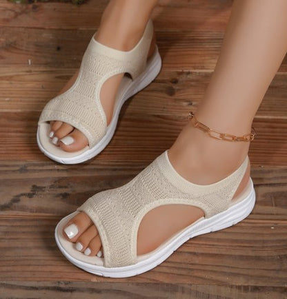 Luca — Ademend Sandalen met Brede Pasvorm en Wolkencomfort