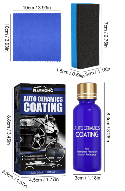 CeramiShield - Microkeramische coating | 1+1 GRATIS