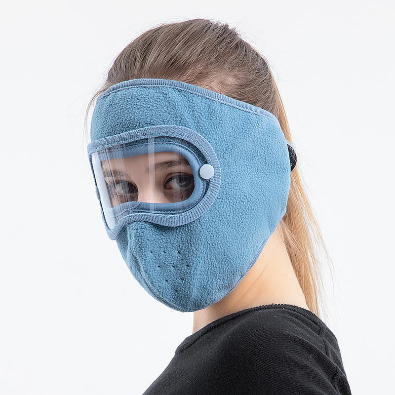 Clara – Lichtgewicht Polar Fleece Mondmasker voor de Winter | Koop 1, Krijg 1 Gratis