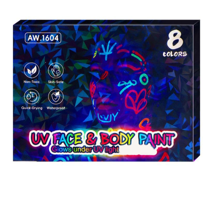 GlowBurst Marker 8-Kleuren Set — Ontsteek een Gedurfde Nachtleven Sfeer