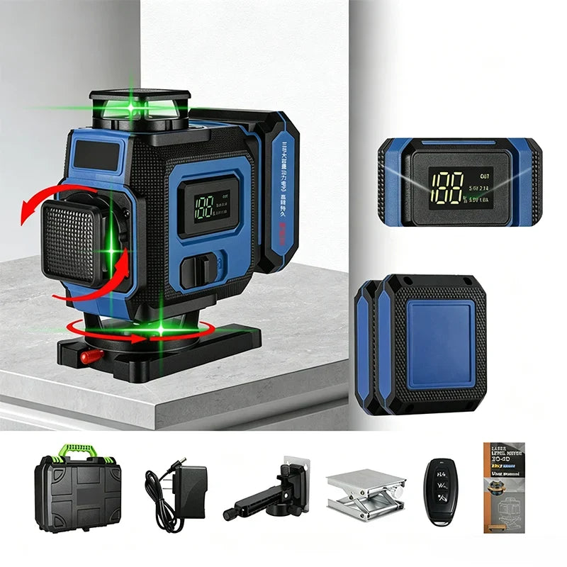 VeroBeam Groene Laser Waterpas — Perfecte Precisie, Elke Keer