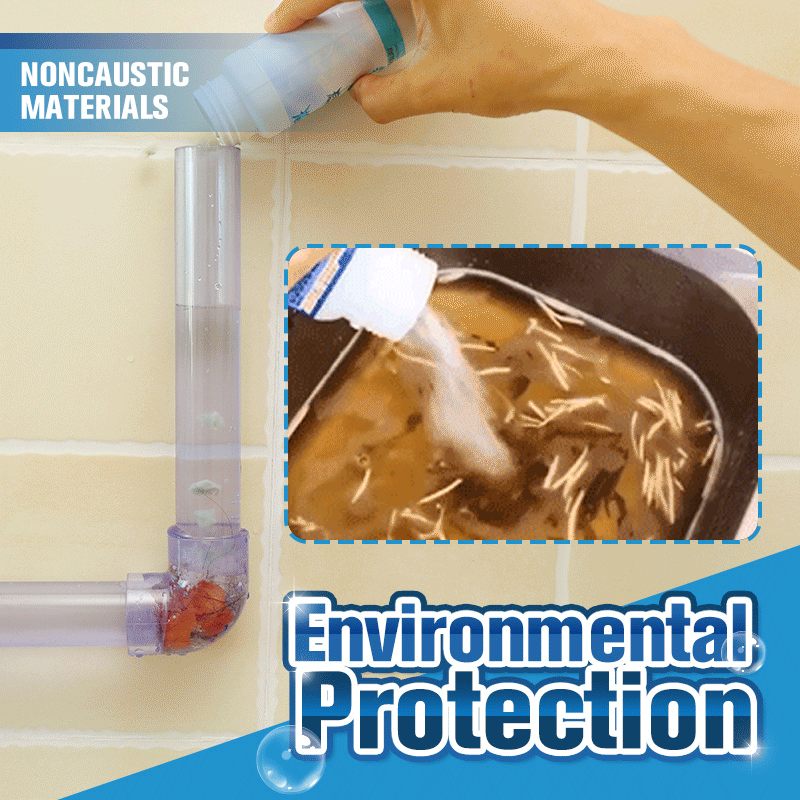 Drain Warrior 100g — Snelle Reiniging met Frisheidseffect