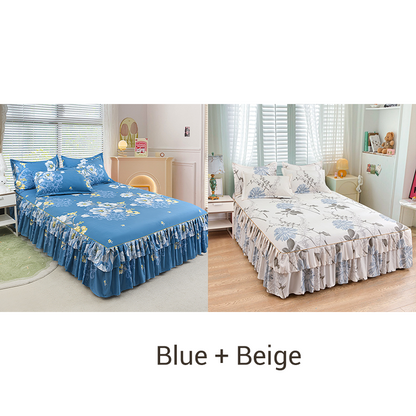 BloomEase Beddengoedset — Gezellige Bloemenontsnapping