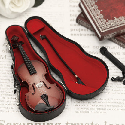 Miniatuur Viool Set – Verhoogt Direct Je Gemoedstoestand
