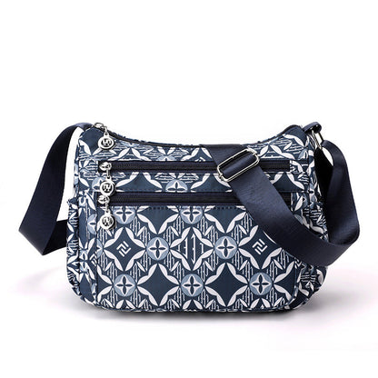 Alma – Spatwaterdichte Nylon Schoudertas met Verstelbare Band