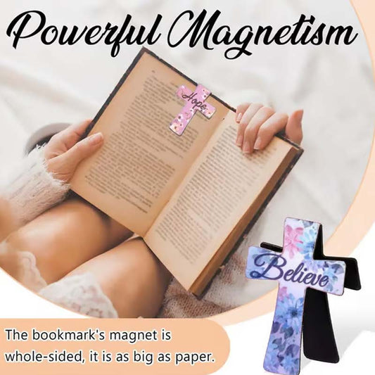GraceMark Magnetische Bladwijzers — Inspireer Geloof, Veilige Focus