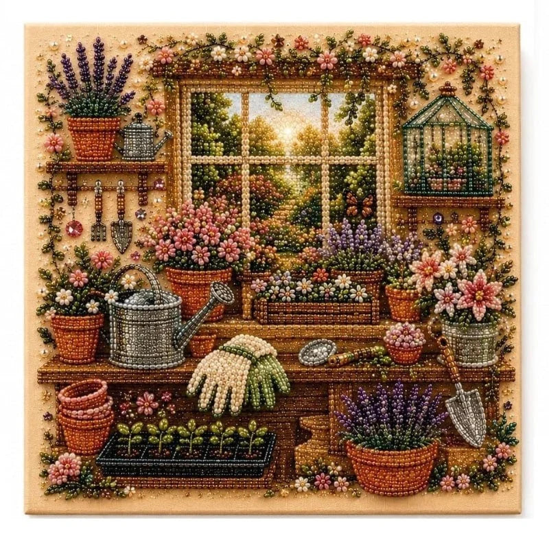 LumaCraft Diamond Art Set – Ontsteek Vreugde, Ontspan Diep
