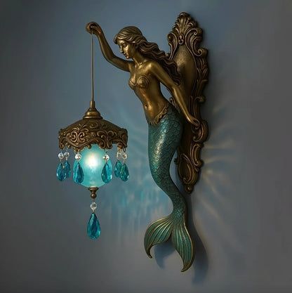 LuminaraMermaid — Fantasy Wandlamp | 50% KORTING