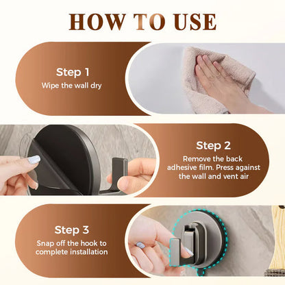 SuctionMax™ – Sterke zuignappen zonder boren | Set van 4