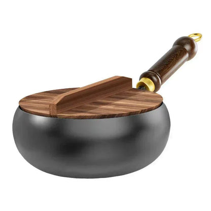 Premium Gesmede Stalen Wok – Ontketen de Meesterschap van Smaak