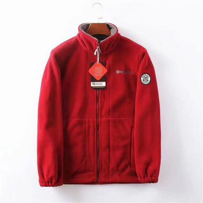 WarmFit - Dubbellaagse fleece jas | 50% KORTING