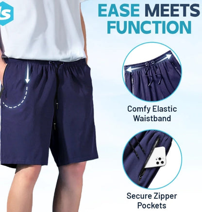 CoolFlex™ - Unisex Ice Silk Stretch Shorts | 1+1 GRATIS