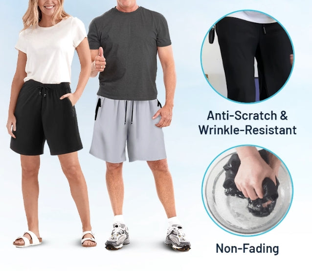 CoolFlex™ - Unisex Ice Silk Stretch Shorts | 1+1 GRATIS