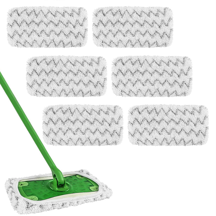 MopLux - 4 GRATUS herbruikbare navulpads voor dweilen | 50% KORTING