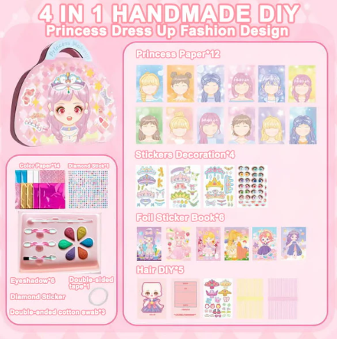 FantasyPrincess – 3-in-1 Prinsessen Speelset