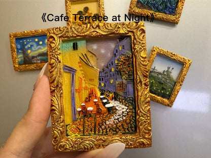 ArtMag Gold – 3D Van Gogh kunstmagneten | 1+1 GRATIS