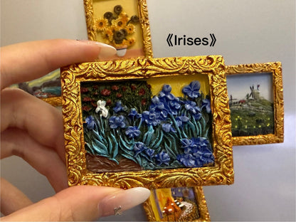 ArtMag Gold – 3D Van Gogh kunstmagneten | 1+1 GRATIS