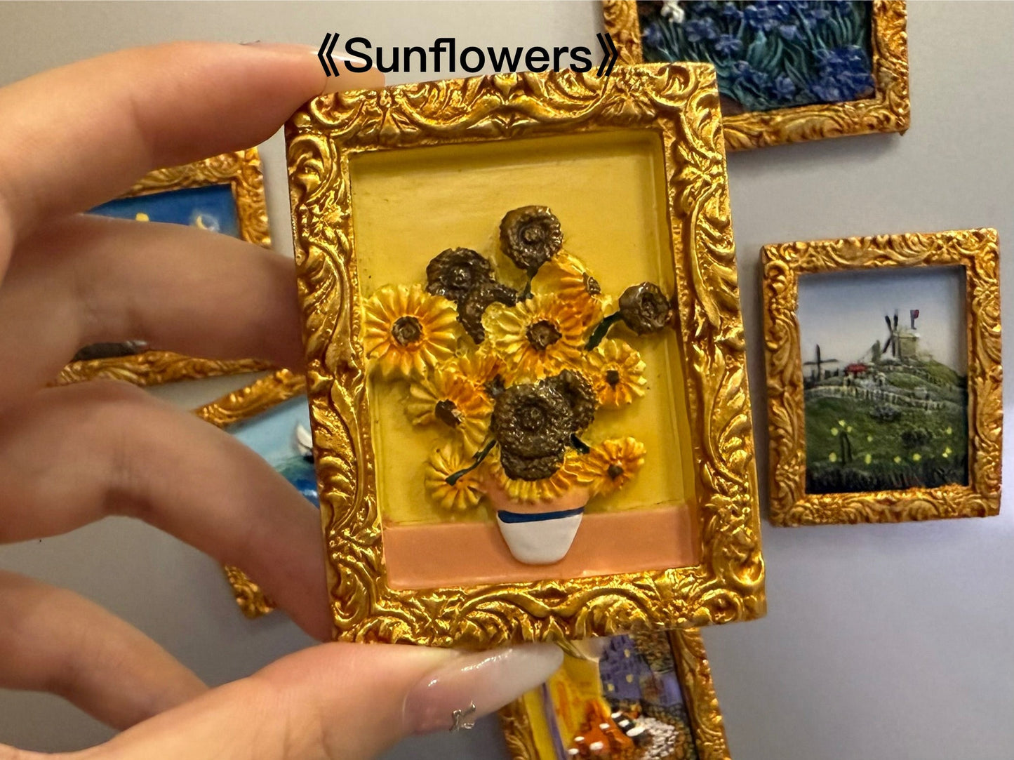 ArtMag Gold – 3D Van Gogh kunstmagneten | 1+1 GRATIS