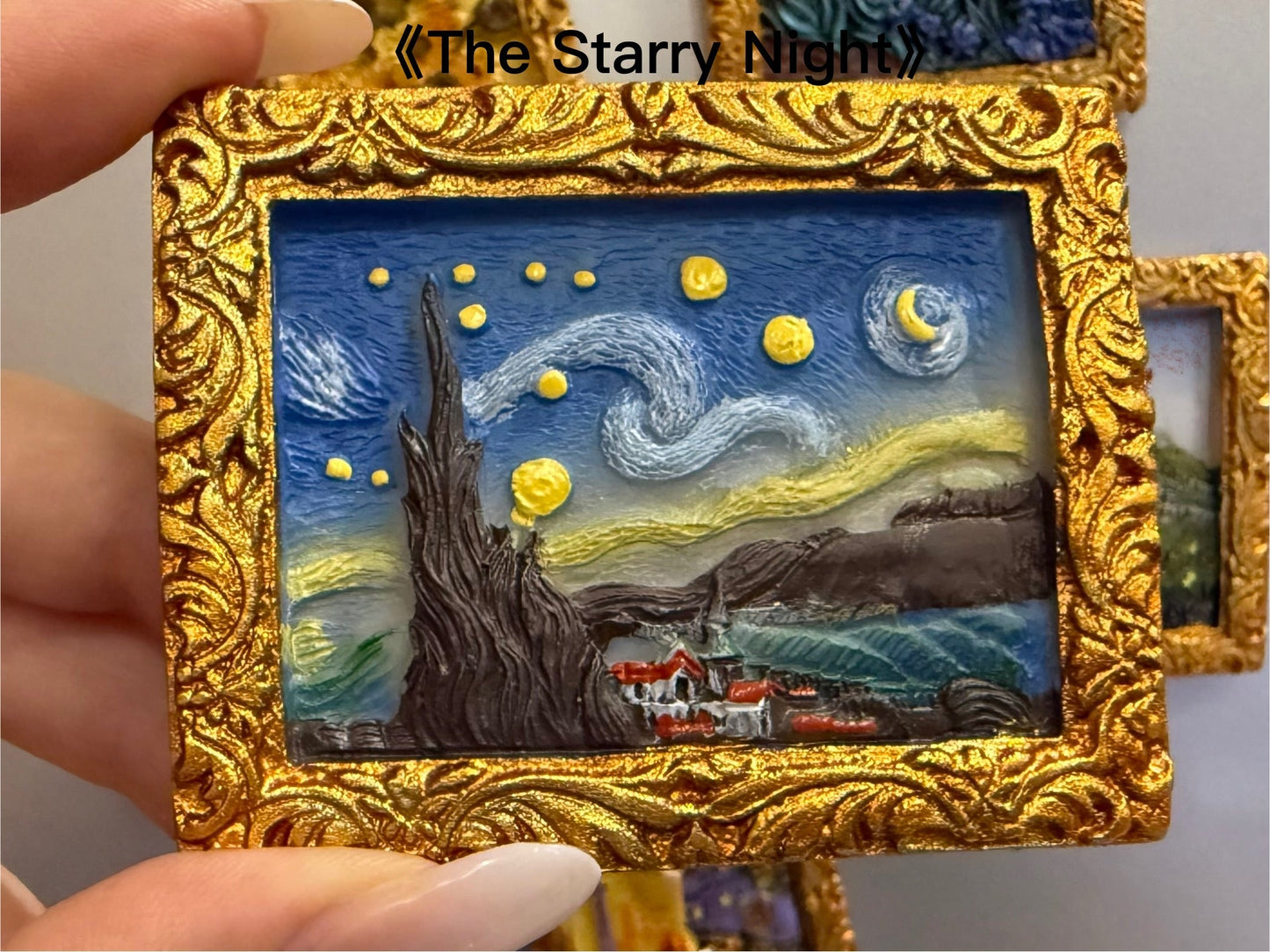 ArtMag Gold – 3D Van Gogh kunstmagneten | 1+1 GRATIS