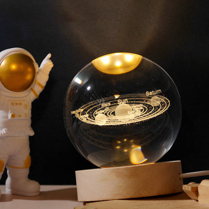 CrystalGlow -  3D kristallen bol | 50% KORTING