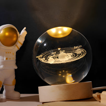 CrystalGlow -  3D kristallen bol | 50% KORTING