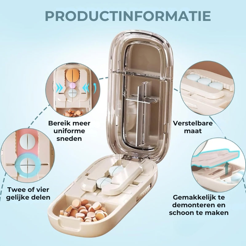 Medislice — Precisie Pillensnijder | 1+1 GRATIS