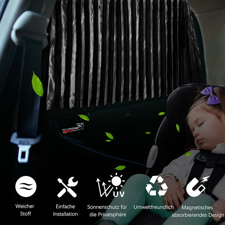 MagnetFix™ set 4 stuks – Magnetische Zonwering in Seconden | 50% KORTING