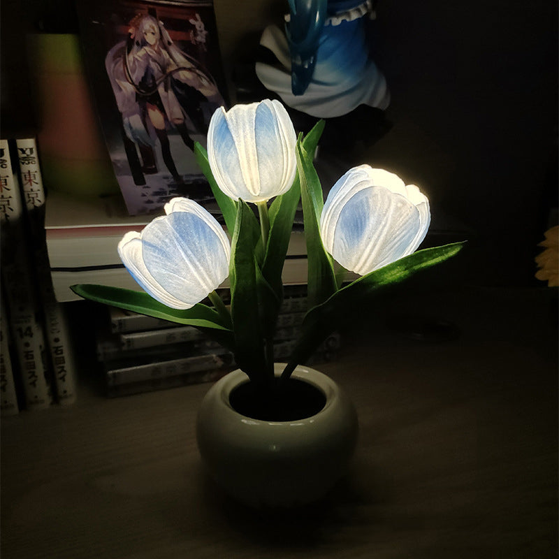 BloomGlow – Lichtgevende Tulpenlamp | 50% KORTING