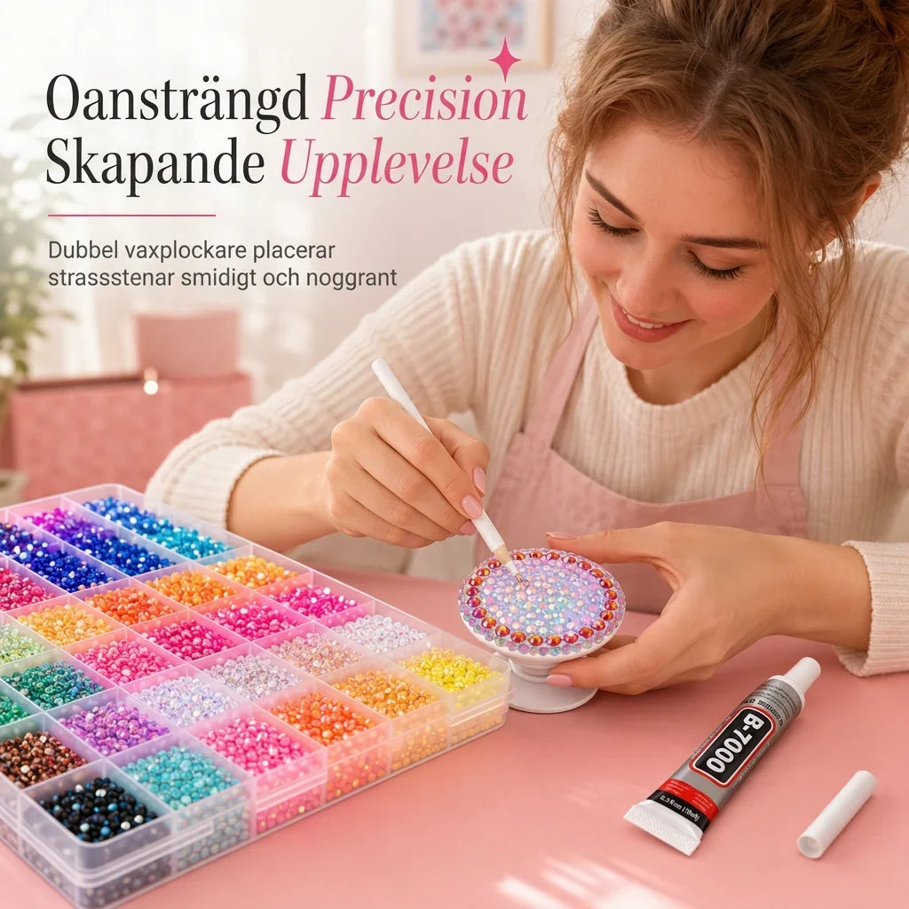 Crystal Art Set — Ontketen Glamorieuze Creativiteit