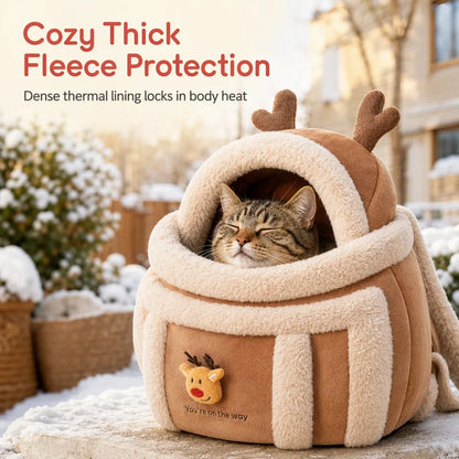 HugglePod Kattenmand — Pure Gezellige Comfort