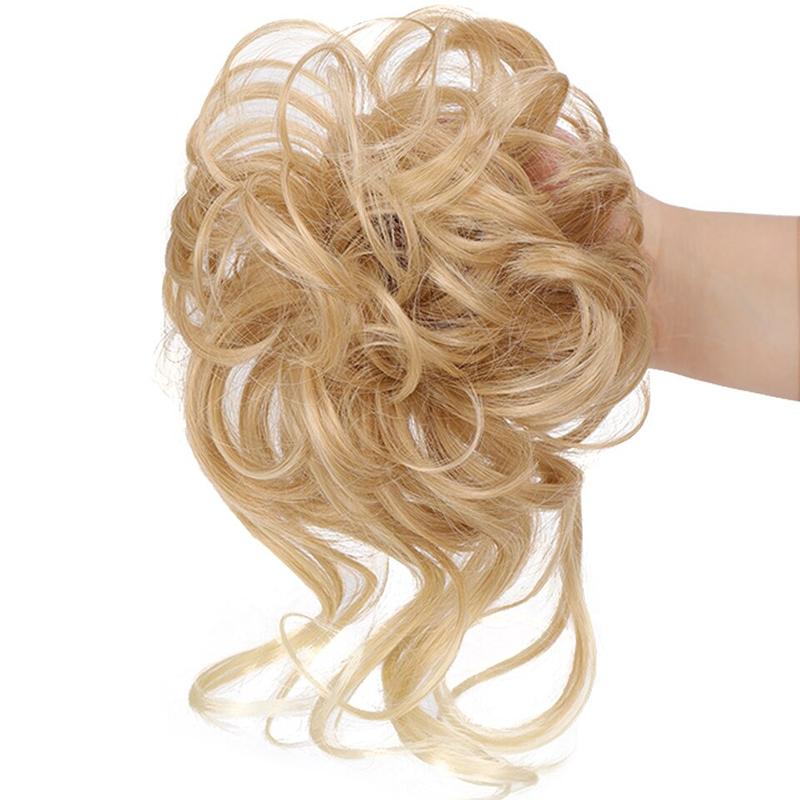 Lupu Synthetische Haarstuk Strik Chignon – Direct Glamoureus Volume