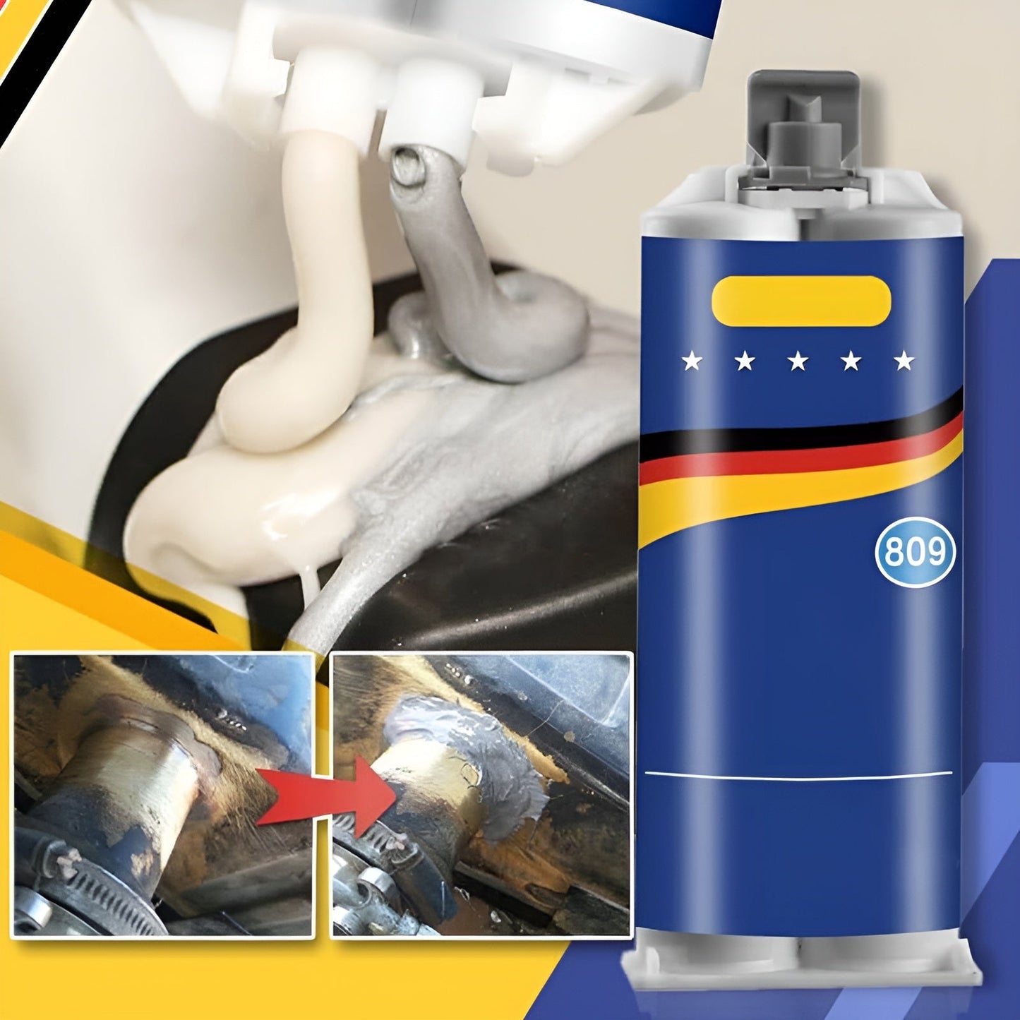 MetalFix - metaalreparatielijm | 1+1 GRATIS