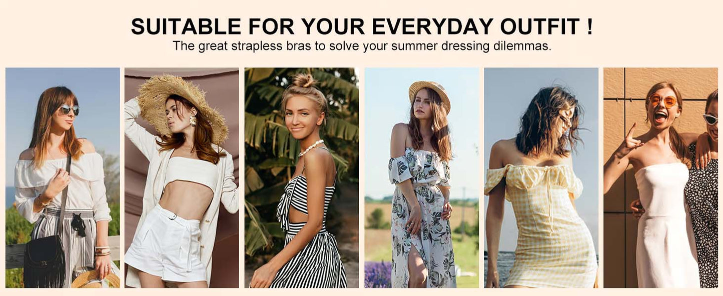 SlipFree™ Naadloze Bandeau BH met Voorsluiting | 1+1 GRATIS