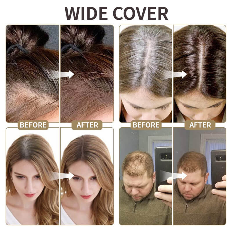 Unieke camouflage haarpoeder voor mannen en vrouwen | 1+1 GRATIS